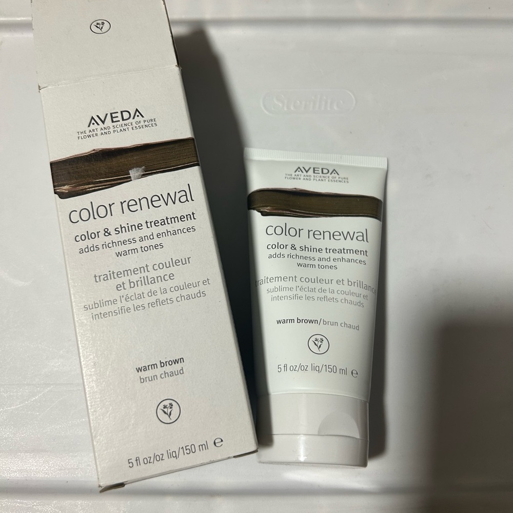 AVEDA Warm Brown Color Renewal Color & Shine Treatment